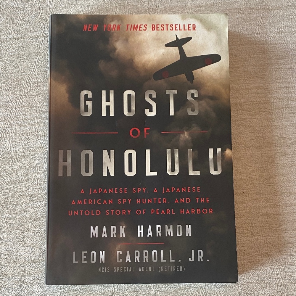GHOSTS OF HONOLULU Paperback Book by Mark Harmon and Leon Carroll, Jr.